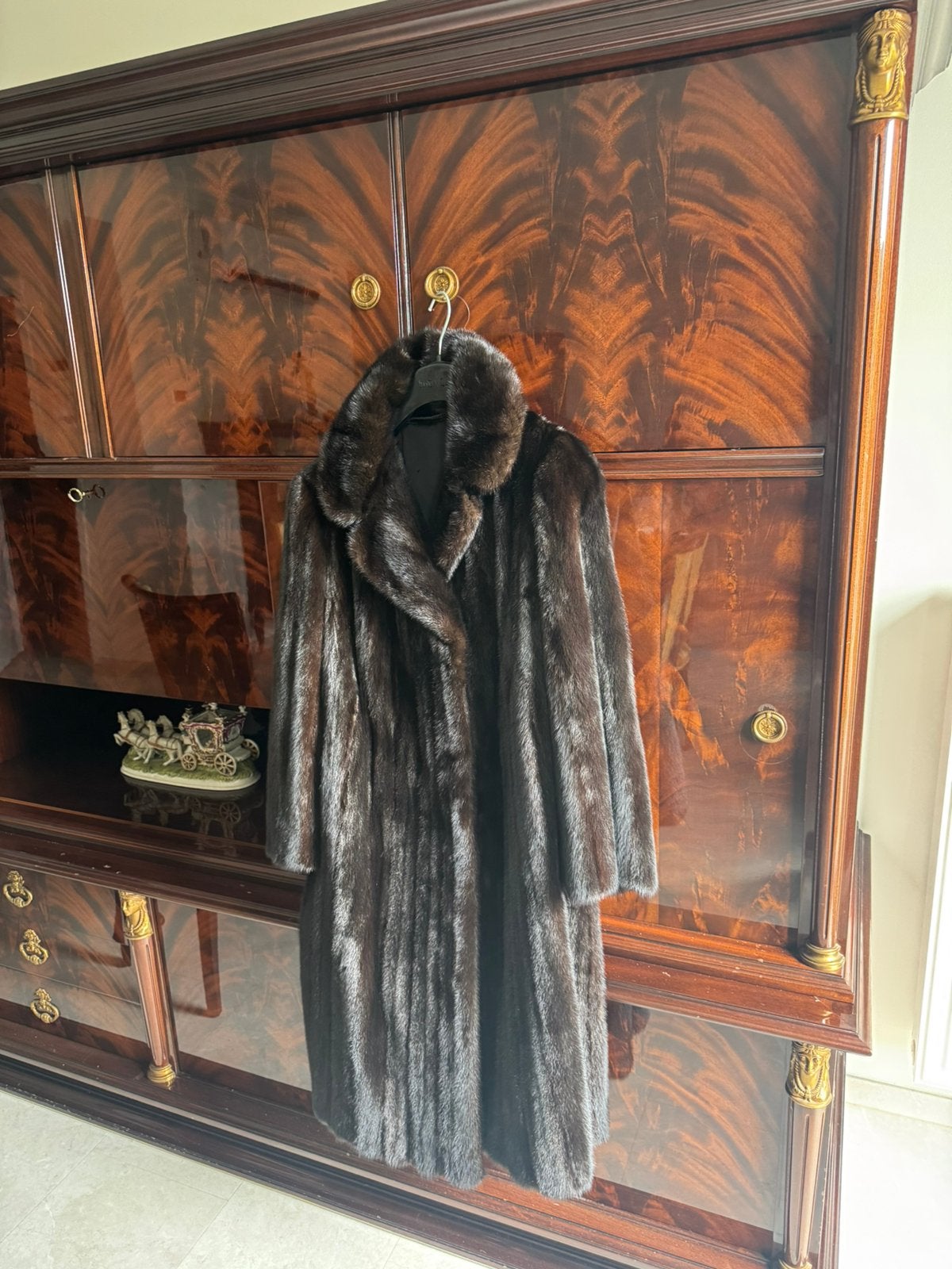 Luxe Bontjas nerts nieuwstaat vintage, Ophalen
