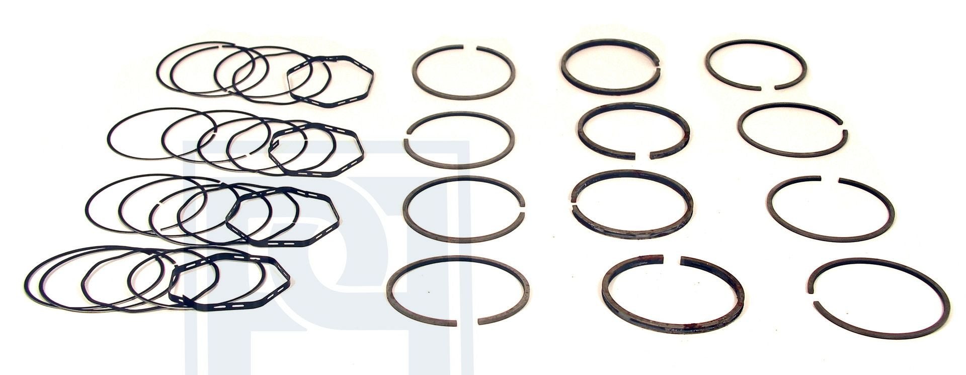 Volvo Zuigerveerset B4B standaard std (75mm) (set voor 4 zui, Enlèvement ou Envoi, Neuf, Volvo