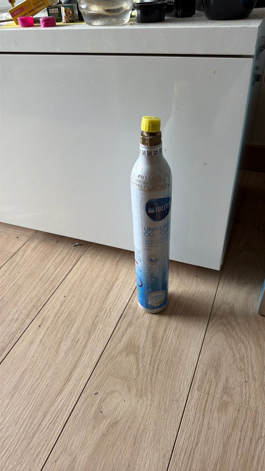 co2 cillinder sodastream, Elektronische apparatuur, Ophalen, Gebruikt
