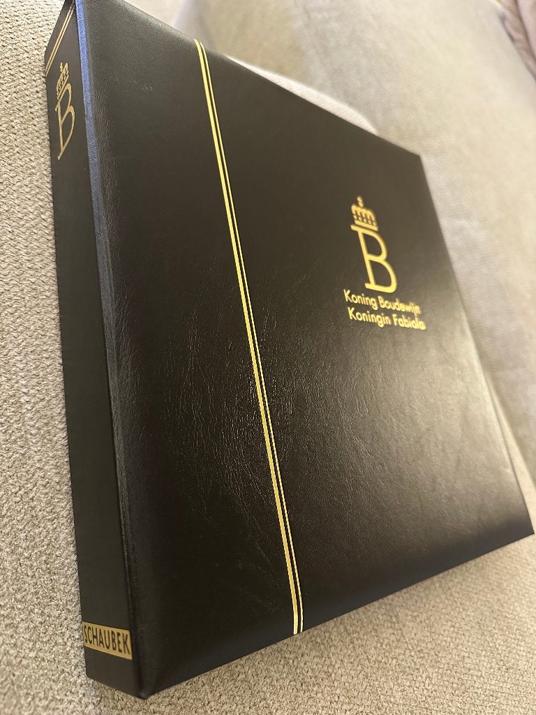 Koning Boudewijn en Koningin Fabiola – Luxe Postzegelalbum, Verzamelen, Ophalen of Verzenden, 1980 tot heden, Ongelopen, Limburg