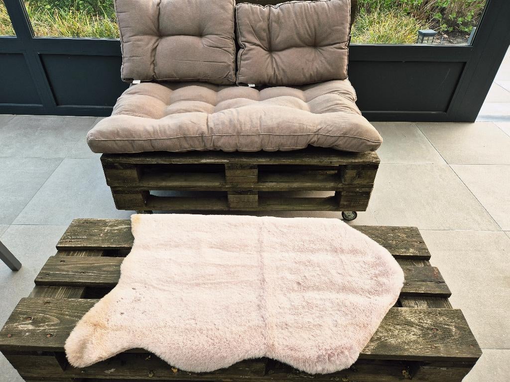 terras , Paletzetel, Ophalen, Gebruikt, Hout