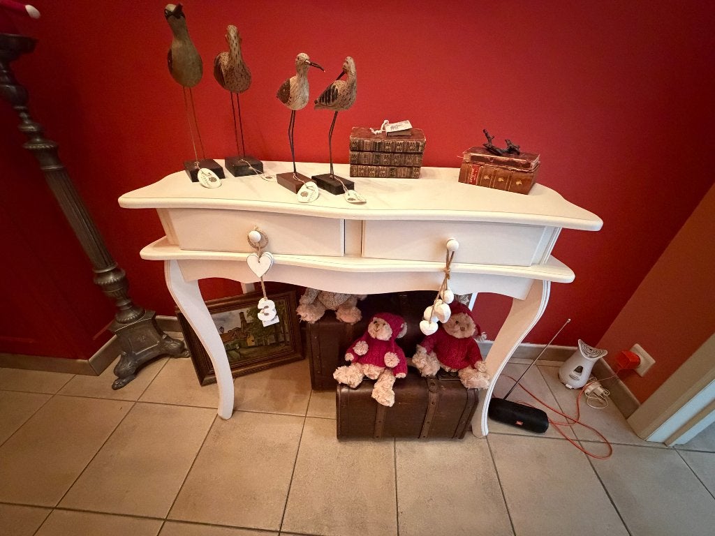 Bijzettafel, Ophalen, Zo goed als nieuw, 75 cm of meer, 60 cm of meer