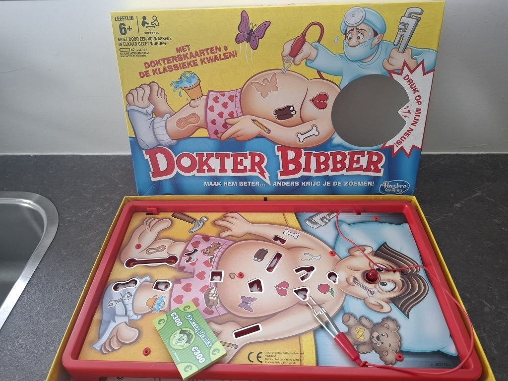 Spel dokter bibber, Ophalen, Zo goed als nieuw