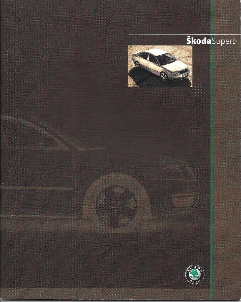SKODA SUPERB  2002, Boeken, Ophalen of Verzenden, Zo goed als nieuw, Overige merken