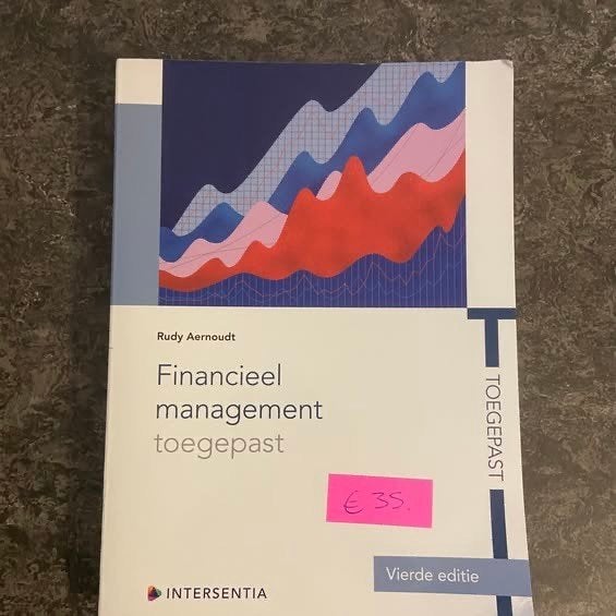 Financieel Management Handelswetenschappen 50% aankoopprijs, Boeken, Ophalen, Zo goed als nieuw, Management