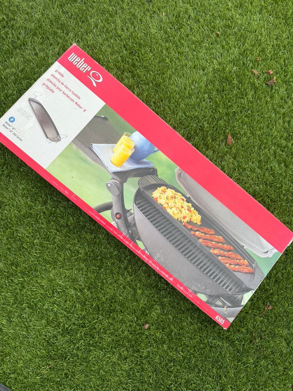 Weber grillplaat / plancha - Nieuw!, Ophalen of Verzenden, Nieuw