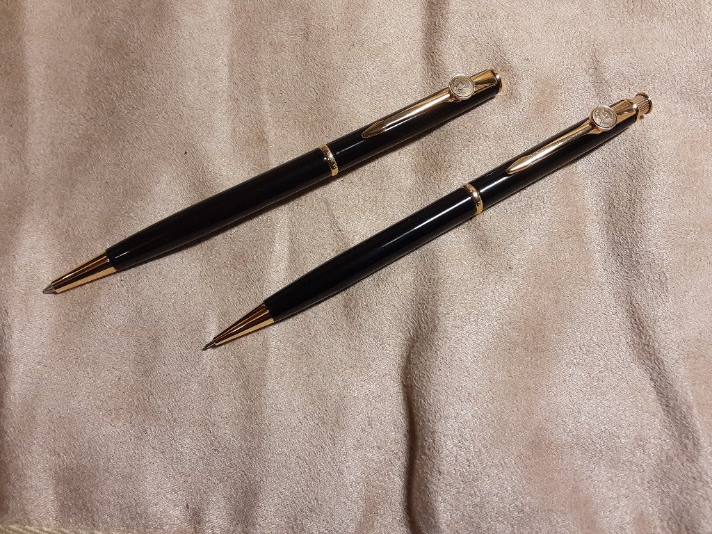 Parker Insignia '1998 USA SHIELD' set BP/MP, Verzamelen, Pennenverzamelingen, Ophalen, Zo goed als nieuw, Balpen, Parker