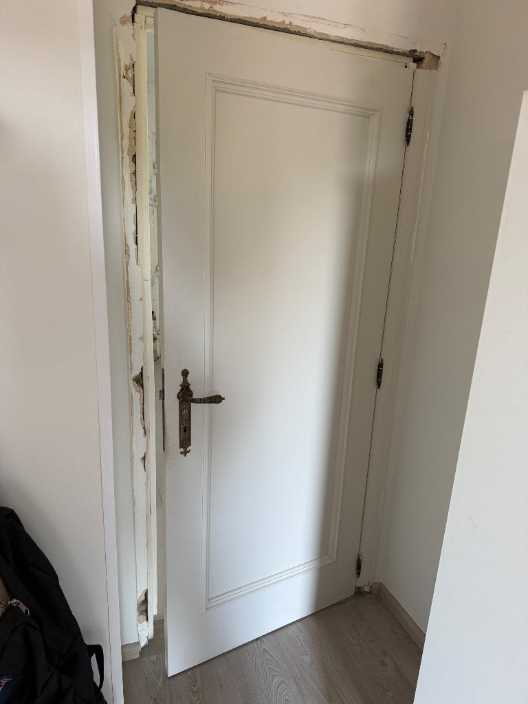 Portes intérieures en chêne peint, Bricolage & Construction, Porte intérieure, Enlèvement, Utilisé, Bois