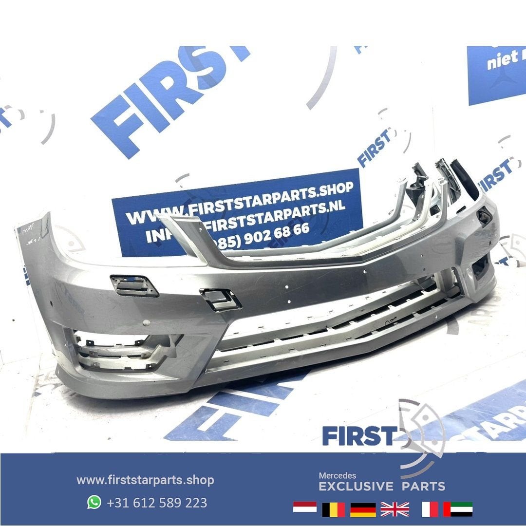 W204 BUMPER Facelift AMG voorbumper A2048807847 PDC zwart wi, Auto-onderdelen, Gebruikt, -, Voor, Ophalen of Verzenden