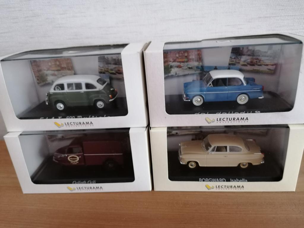 4 splinternieuwe schaalauto's 1:43 vn het merk NOREV., Ophalen, Auto, Norev