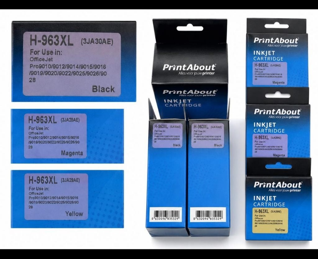 INKTPATRONEN voor printer HP 963XL, Ophalen, Nieuw, Cartridge
