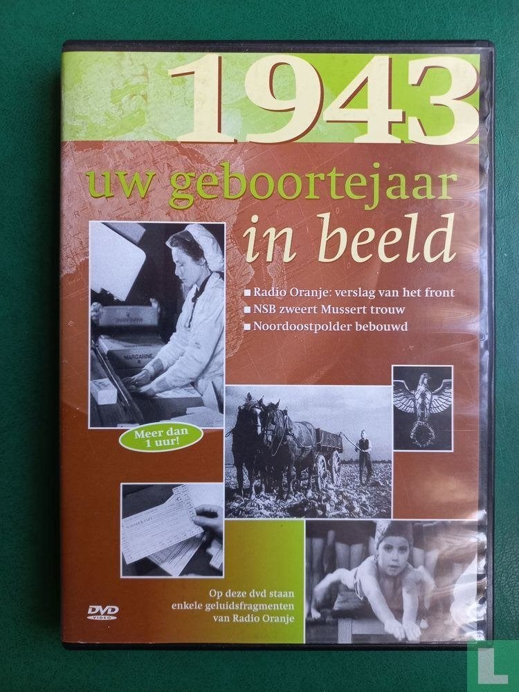 Votre année de naissance en images 1943, CD & DVD, Enlèvement ou Envoi, Tous les âges, Comme neuf, Politique ou Histoire
