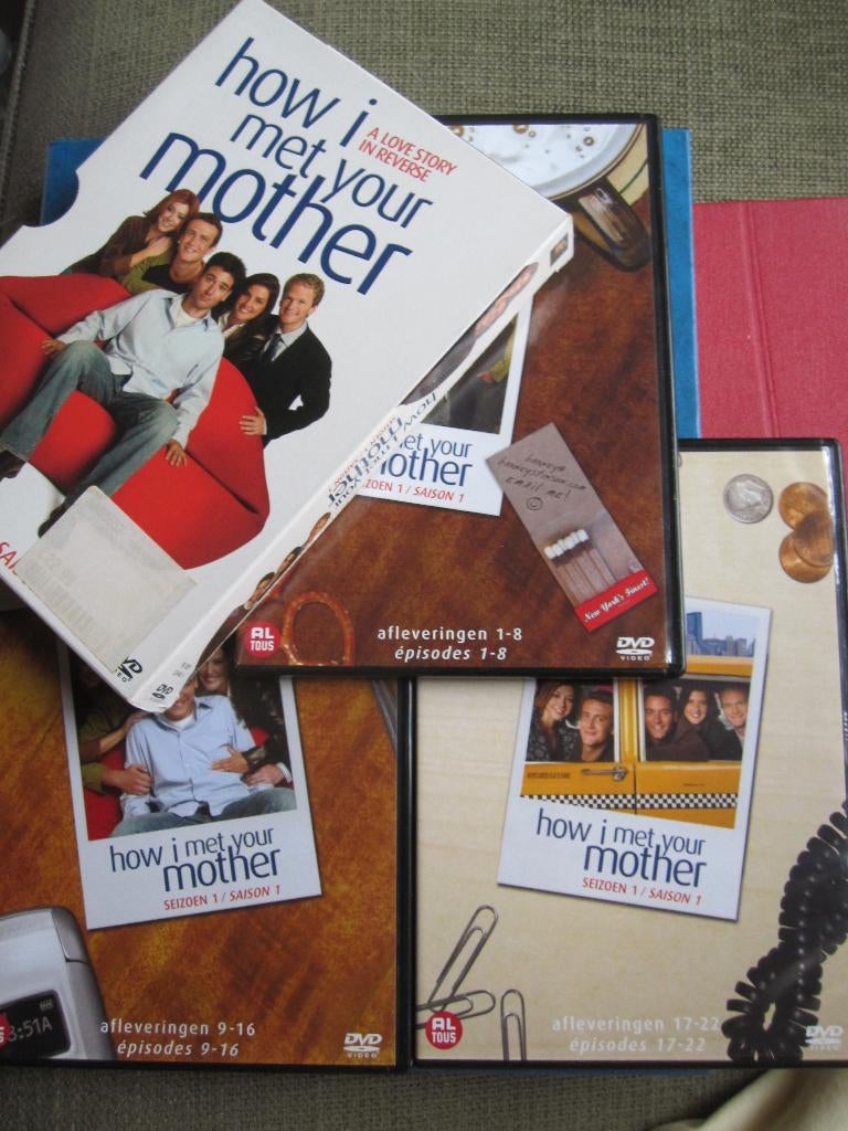How I Met Your Mother - seizoen 1 (2005) 3 disc, Cd's en Dvd's, Alle leeftijden, Boxset, Ophalen of Verzenden, Zo goed als nieuw