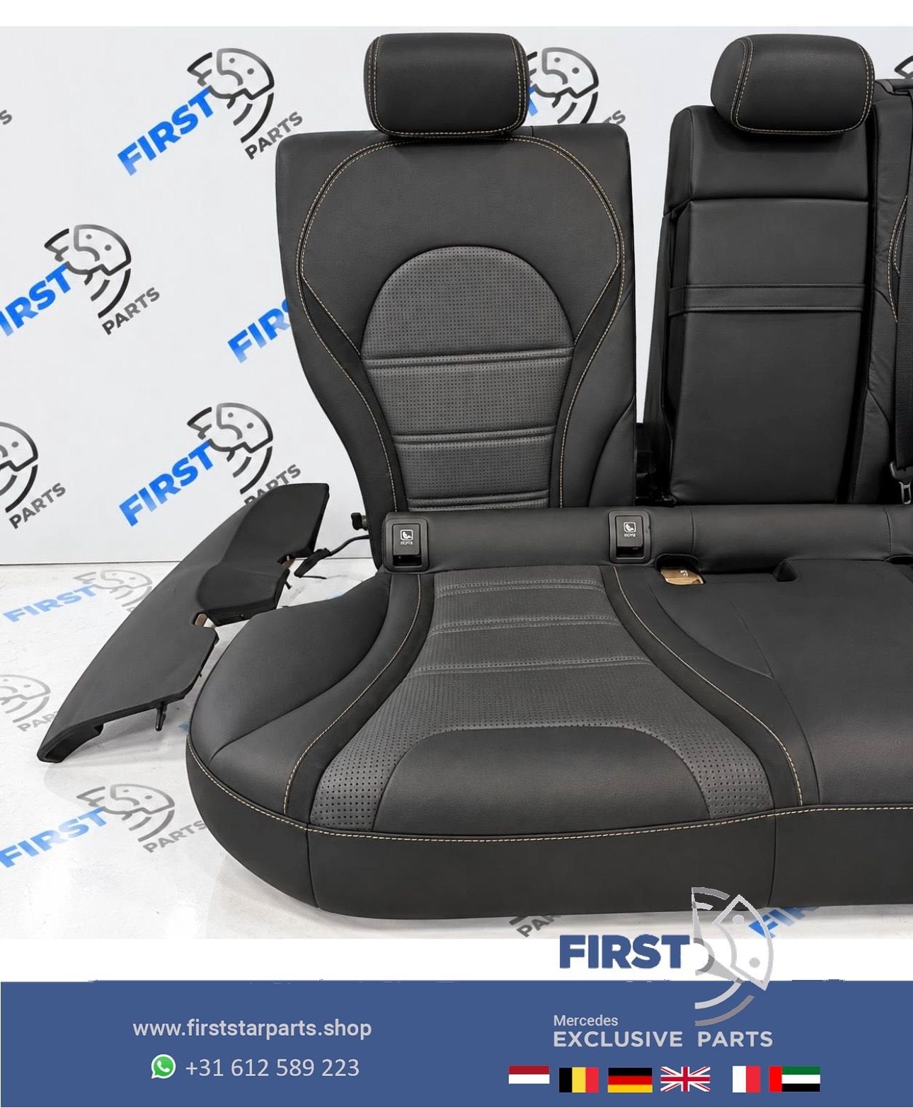 W205 C63 AMG interieur Mercedes SCHAALSTOELEN C63S stoelen C, Utilisé, -, -, Enlèvement ou Envoi