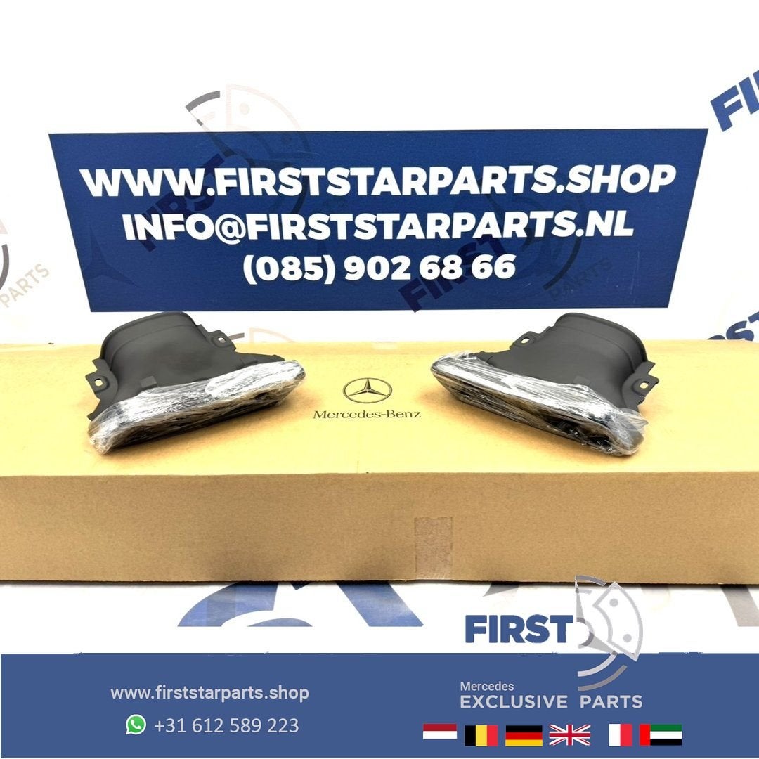 E63 E63s UITLAAT SIERSTUKKEN SET voor Mercedes E KLASSE 63 A, Utilisé, -, -, Enlèvement ou Envoi
