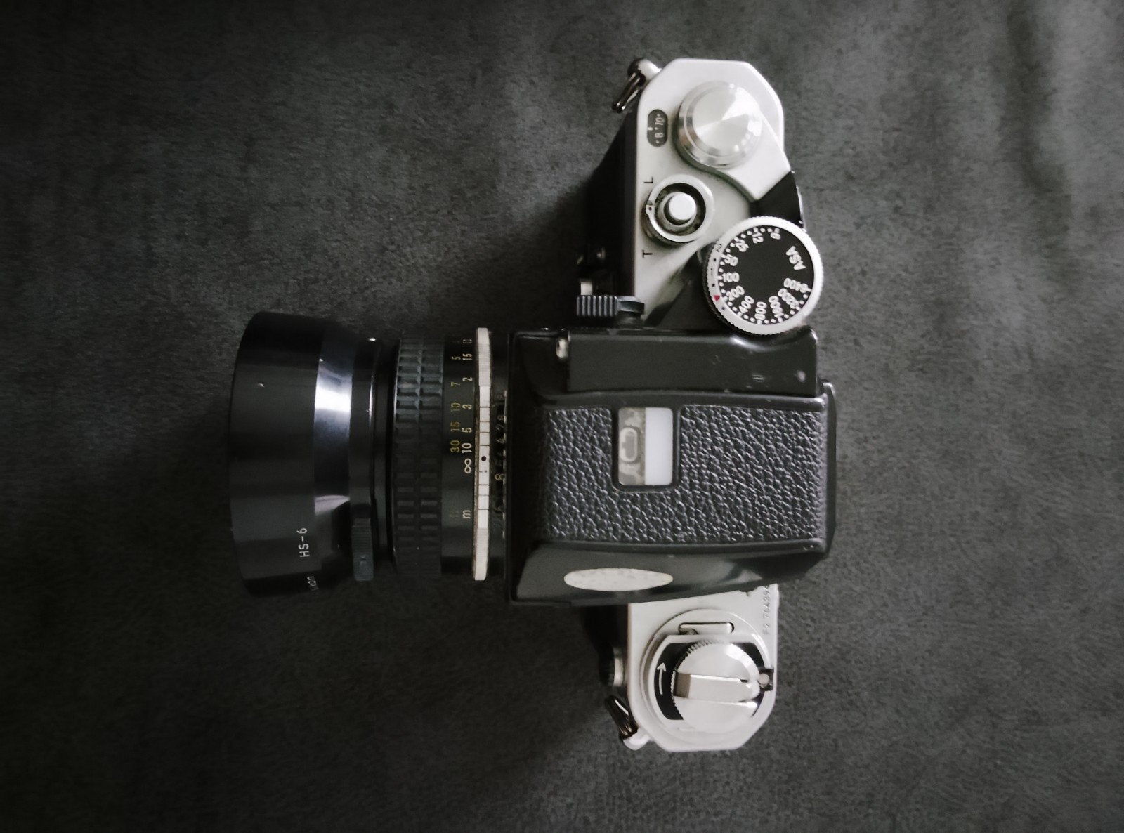 Nikon F2 camera met Nikon MF Nikkor 50mm lens, lichtmeter OK, Ophalen of Verzenden, Zo goed als nieuw, Spiegelreflex, Nikon