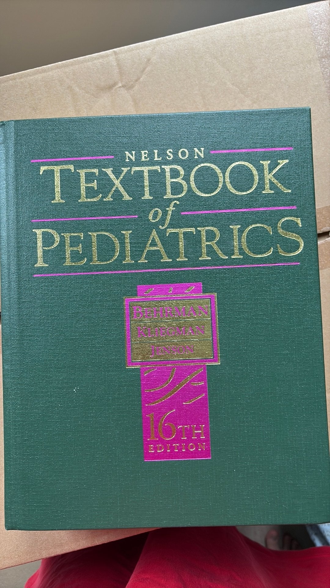 Nelson Textbook of Pediatrics, Boeken, Ophalen of Verzenden