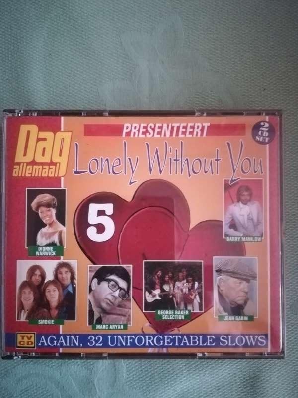 Valentijn cd's lonely without you 5 + lovesongs, Enlèvement ou Envoi, Comme neuf