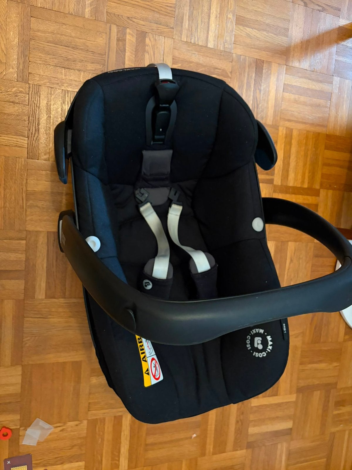 Maxi Cosi pebble pro i-size zwart + 2x isofix Familyfix3, Kinderen en Baby's, Autostoeltjes, Ophalen, Autogordel of Isofix, Gebruikt