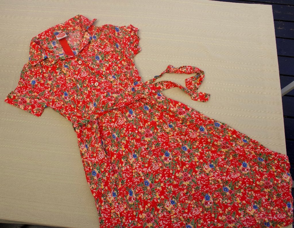 Gebloemd jurkje Seventy One, Kleding | Dames, Seveny One, Ophalen of Verzenden, Zo goed als nieuw, Maat 34 (XS) of kleiner