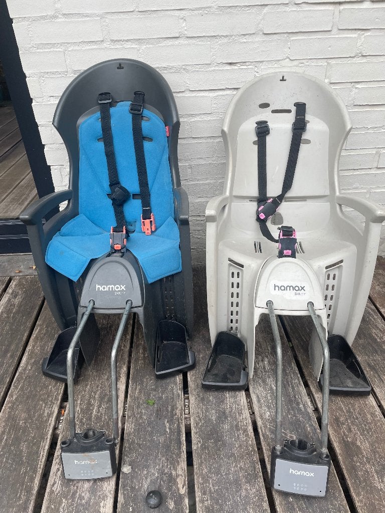 Sièges vélos Hamax, Repose-pieds, Comme neuf, Enlèvement, Hamax