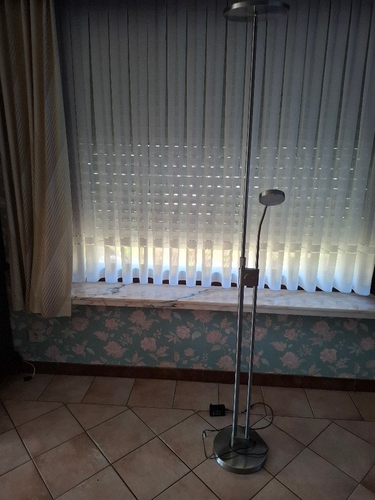 Staanlamp, Huis en Inrichting, Ophalen, 100 tot 150 cm, Zo goed als nieuw, Metaal