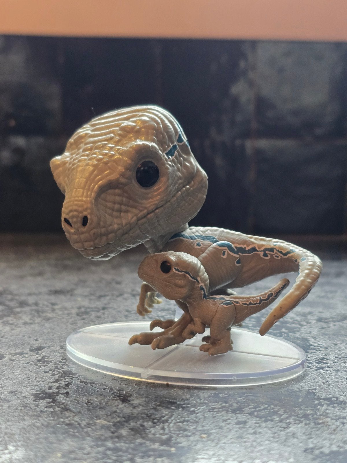 Funko POP Jurassic World Dominion - Blue & Beta [Velocirapto, Ophalen of Verzenden, Zo goed als nieuw