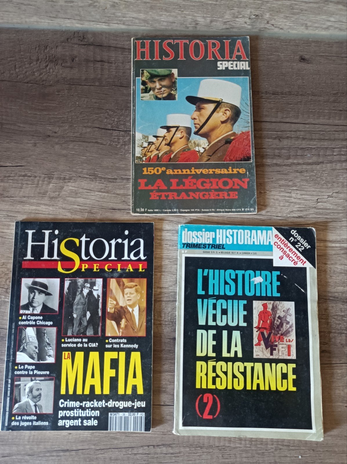 historia magasines, Livres, Enlèvement ou Envoi
