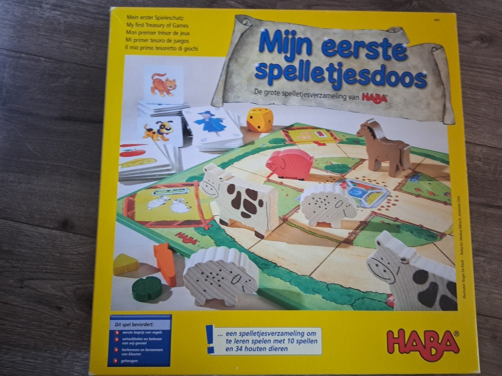 Haba - Mijn eerste spelletjesdoos, Hobby en Vrije tijd, Ophalen