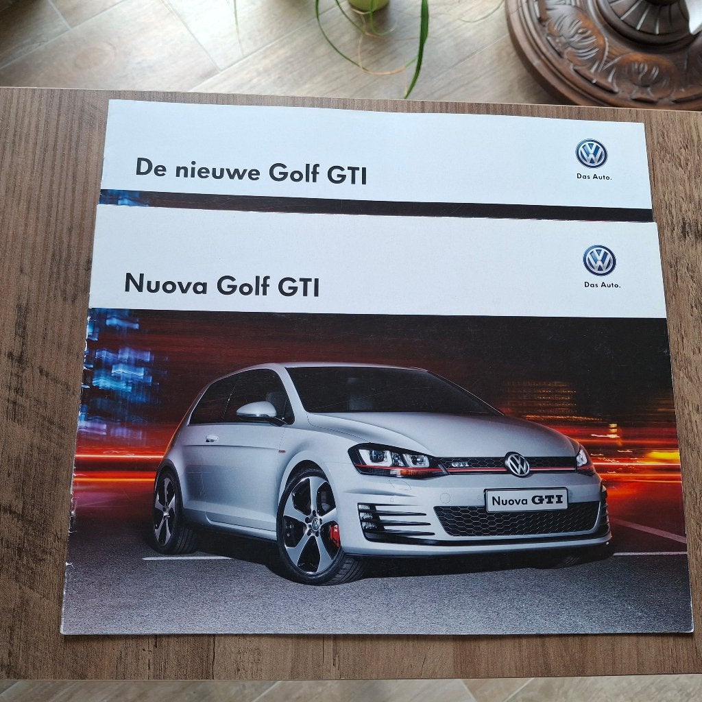 De nieuwe Golf GTI  05/13.Nl  of  Nuova Golf GTI  06/13  It., Ophalen of Verzenden, Nieuw, Volkswagen