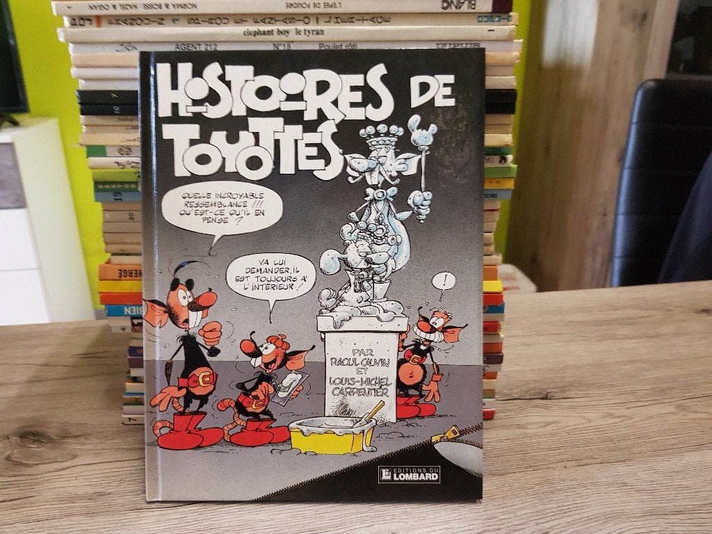 av 1 bd histoires de toyottes  eo 2.50 euro, Eén stripboek, Ophalen of Verzenden, Zo goed als nieuw