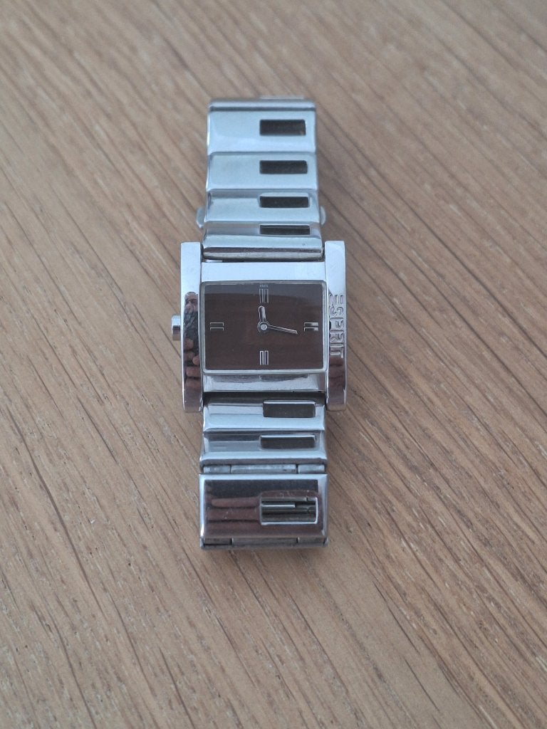 Montre Esprit, Handtassen en Accessoires, Horloges | Dames, Ophalen, Staal, Gebruikt, Staal