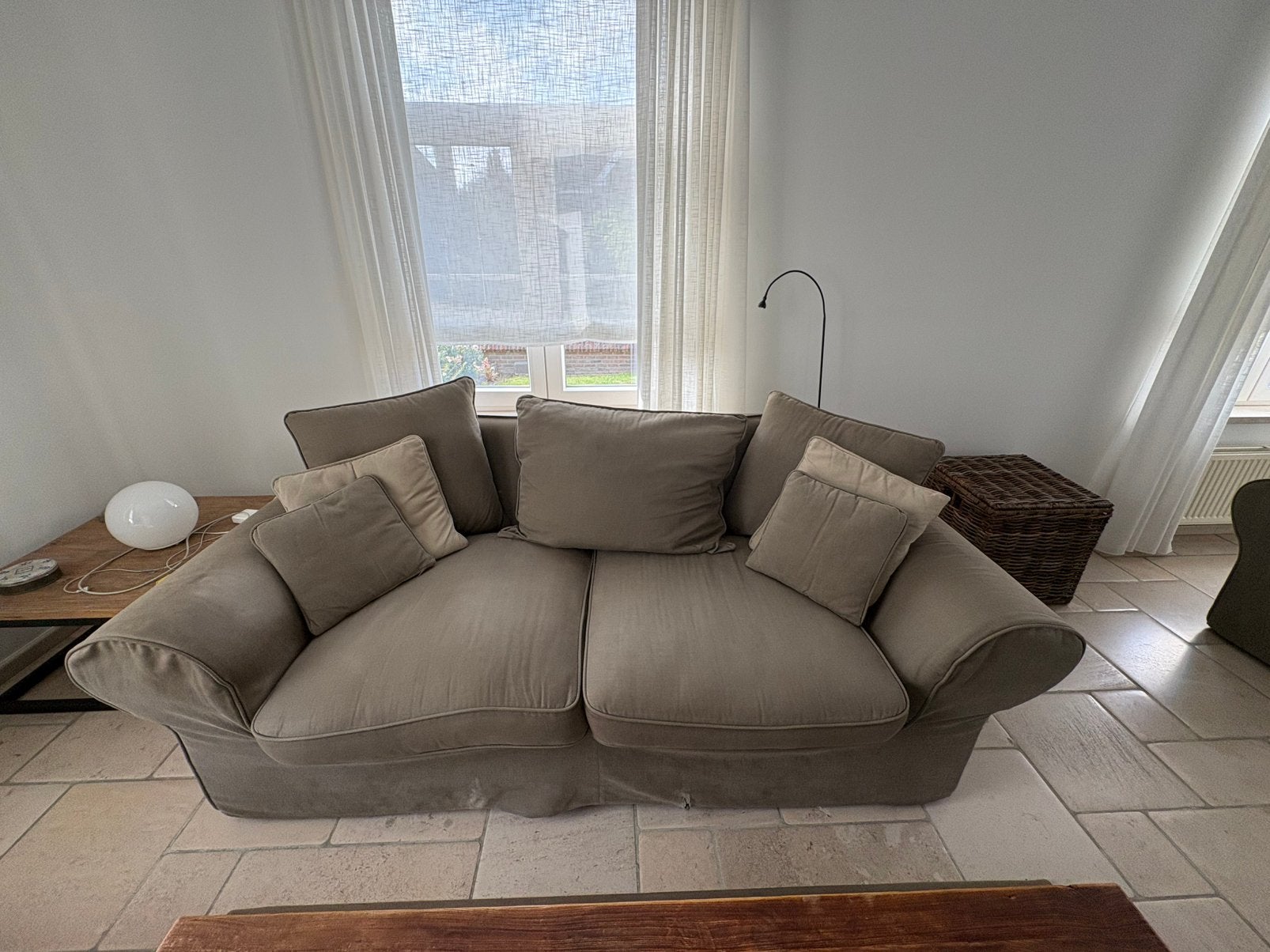 3 delig salon gebruikt, Enlèvement, Utilisé, Tissus, Landelijk
