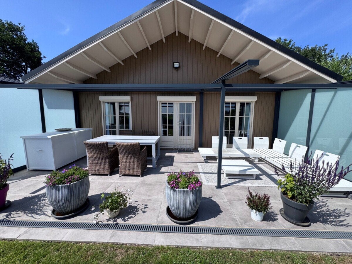 Chalet Eiland 1, Vakantie, 2 slaapkamers, Antwerpen of Vlaanderen, Recreatiepark, Tuin