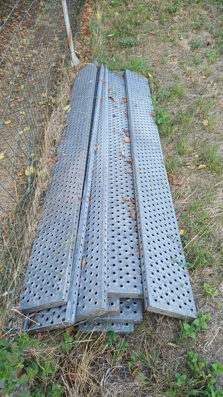 plateau d'échafaudage, Enlèvement