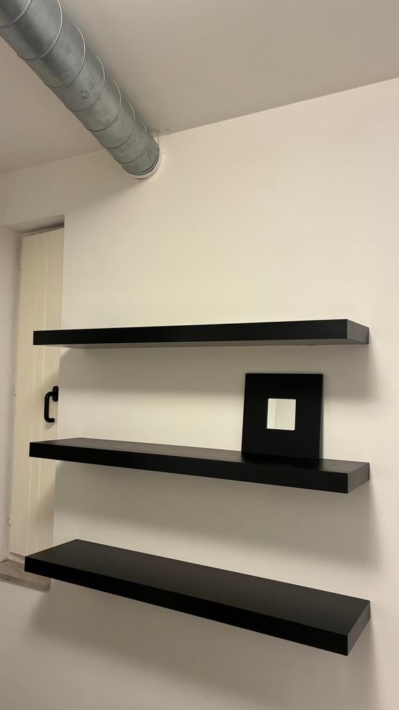 3 Wandplanken Ikea LACK, Ophalen, Gebruikt