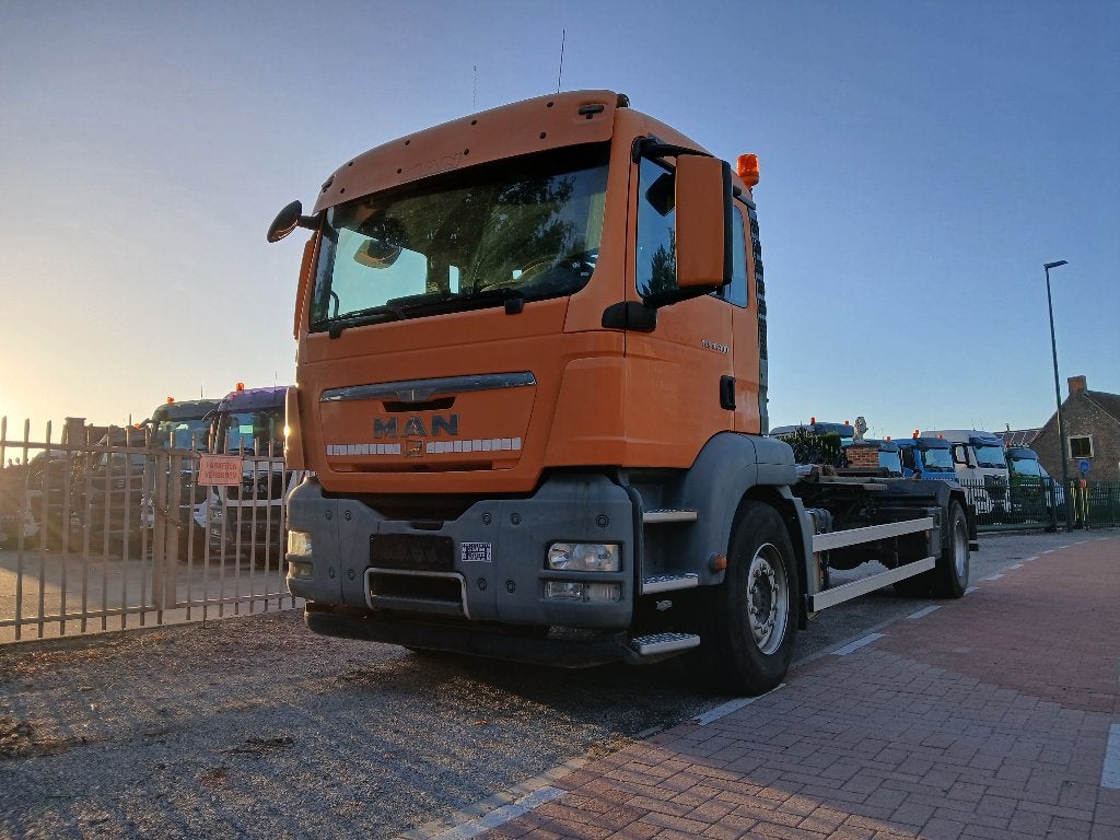 MAN TGS 18.400 4x2 met containersysteem nr 19, Auto's, Vrachtwagens, Automaat, Euro 5, MAN, Bedrijf