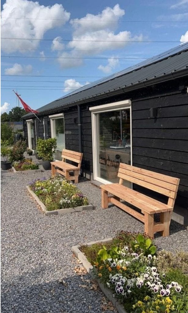 houten tuinbanken - nieuw en stevig, Tuin en Terras, Ophalen of Verzenden, Nieuw, Hout