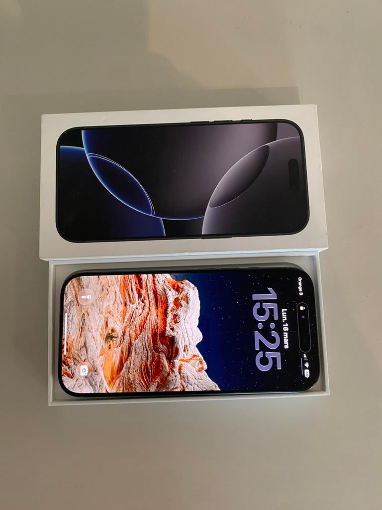 Iphone 16 Pro, Enlèvement, IPhone 16