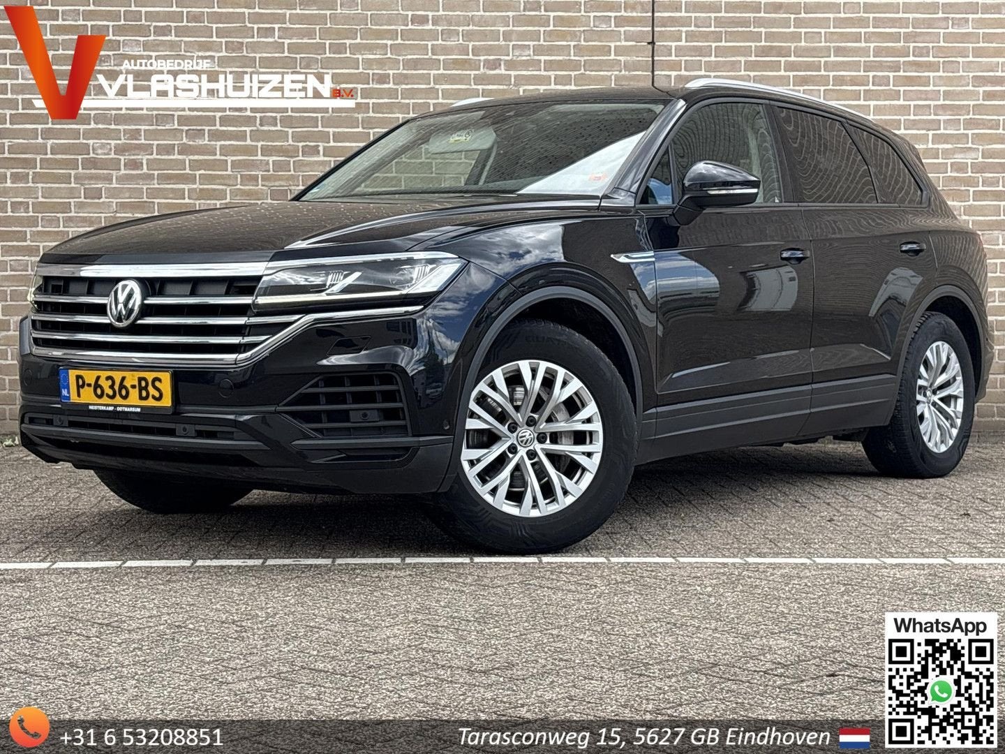 Volkswagen Touareg 3.0 TDI R-Line | Leder | Climate | Cruise, Autos, Volkswagen, Entreprise, Diesel, Automatique, Touareg