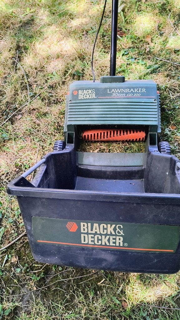 Black&decker - verticuteerder (rol met kammen ), Ophalen, Gebruikt, Elektrisch, Black&Dekker