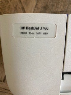 HP DeskJet 3760 printer, Computers en Software, Printers, Ophalen, Hp, Printer, Inkjetprinter