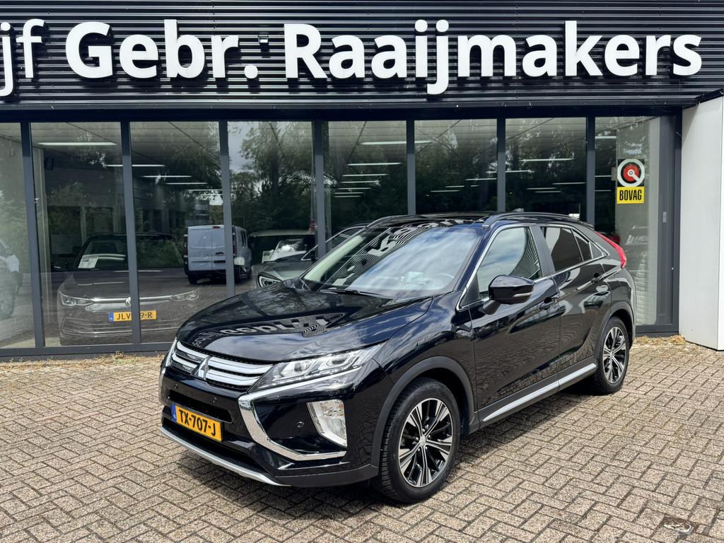 Mitsubishi Eclipse Cross 1.5 DI-T Instyle*Panoramadak*Leder*, Auto's, Mitsubishi, 4 cilinders, 1435 kg, Zwart, Leder