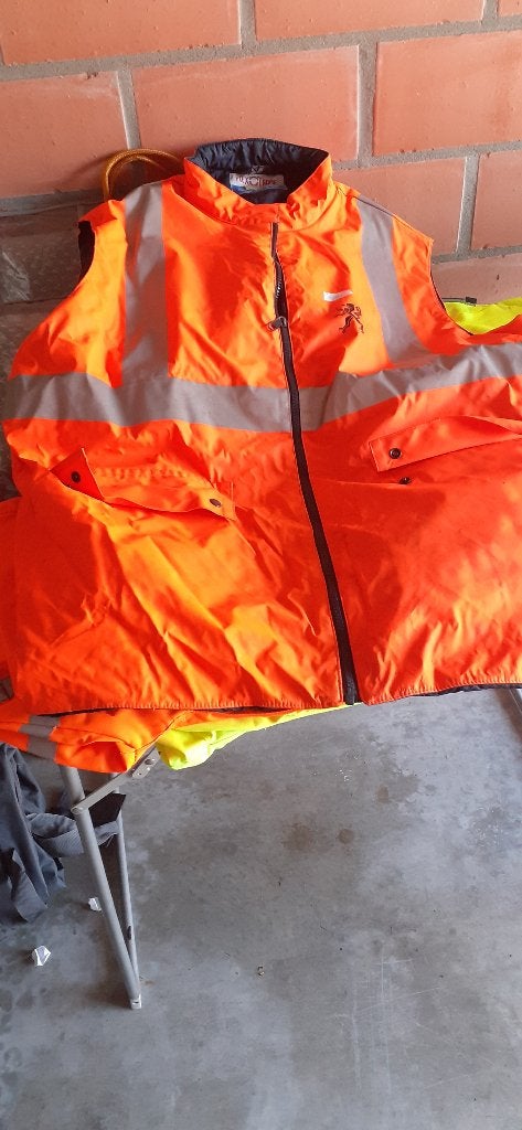 reflecterende bodywarmer, Enlèvement, Neuf, Taille 56/58 (XL), Orange