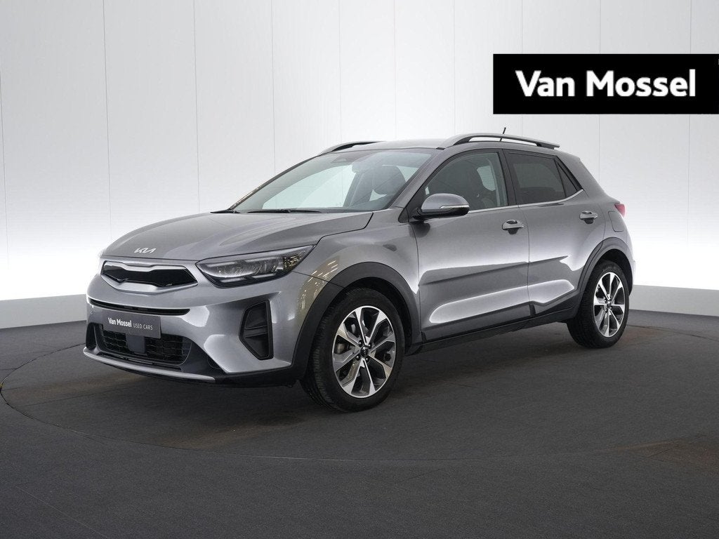 Kia Stonic 1.0 T 100 PulseDCT, Auto's, Kia, Gebruikt, Zwart, Bedrijf, 5 zetels