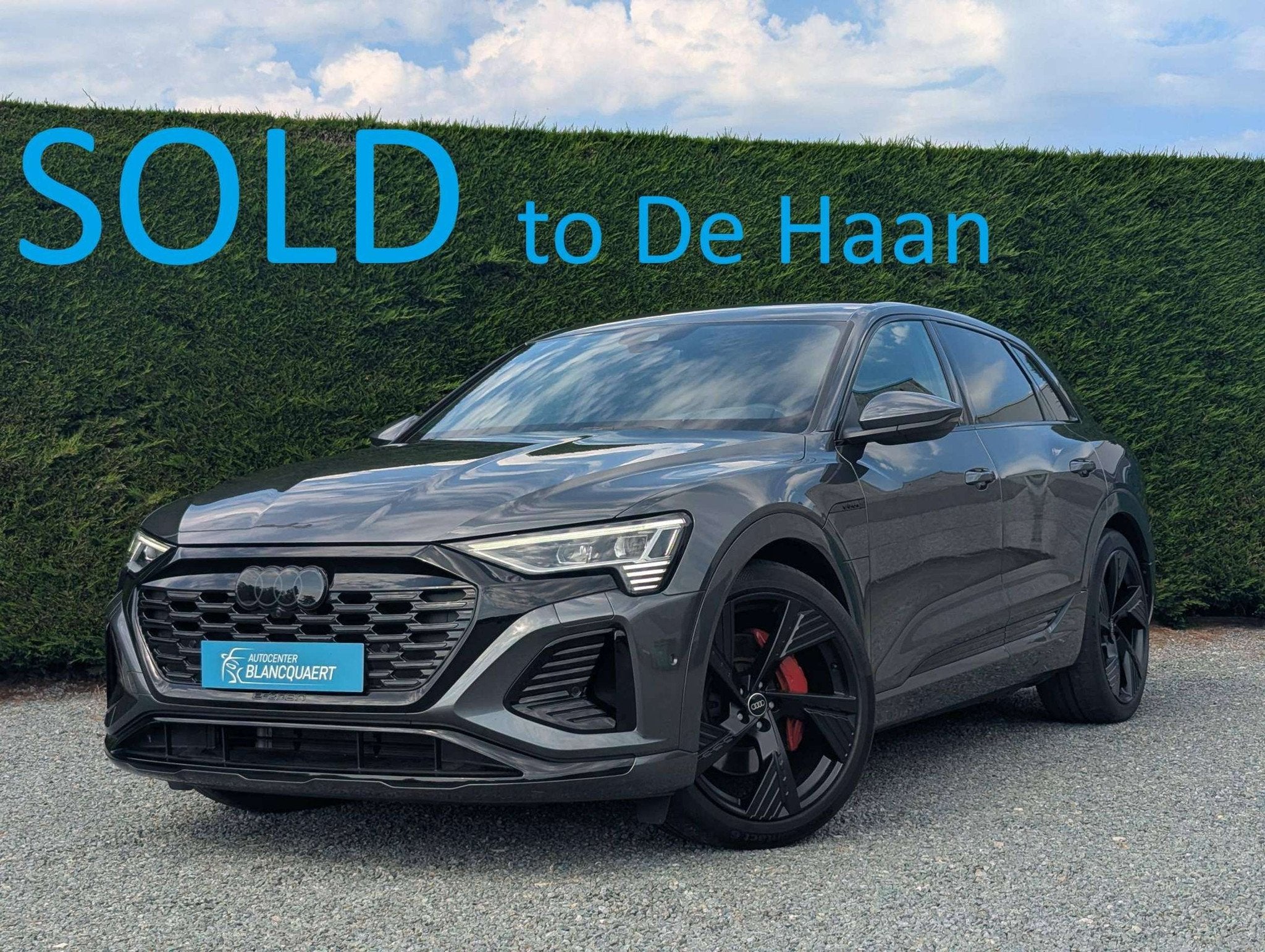 Audi Q8 e-tron !verkocht! 2x S-line- sportstuur- B&O -114 kW, Autos, Argent ou Gris, Achat, 408 ch, Entreprise