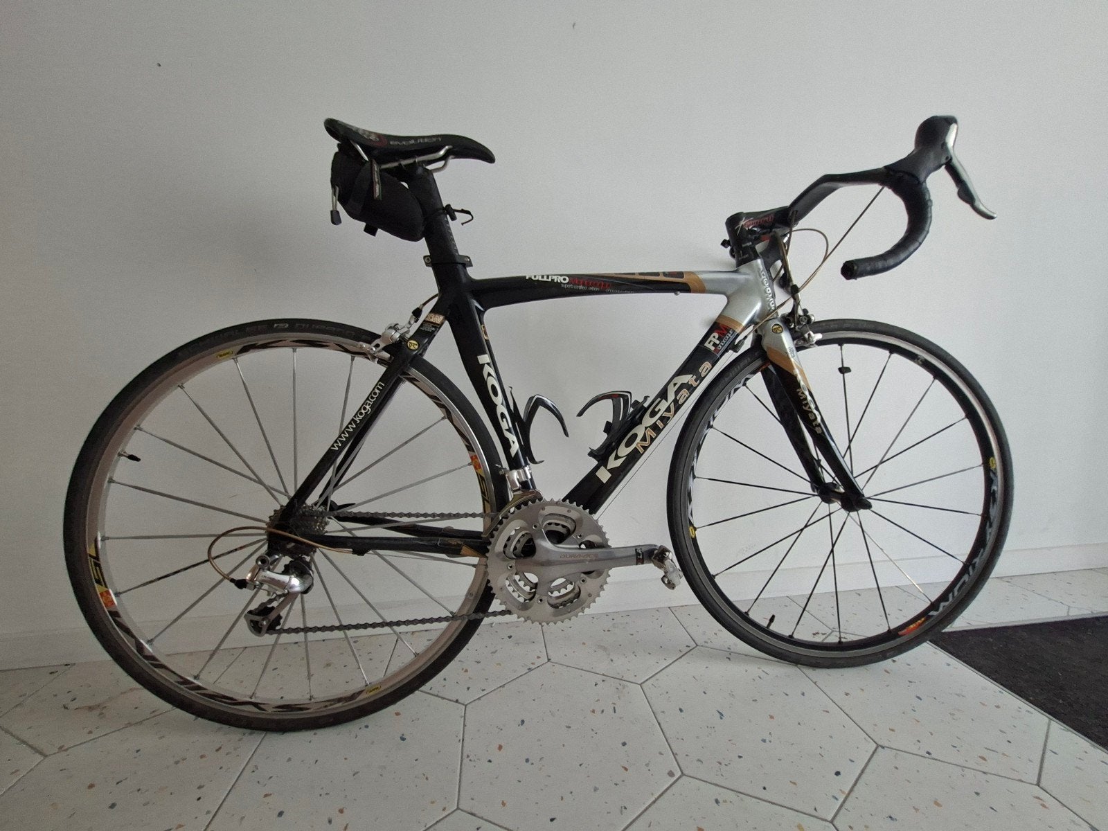 Racefiets Koga Miyata Dura-Ace, Fietsen en Brommers, Ophalen, Carbon, 28 inch, Koga Miyata