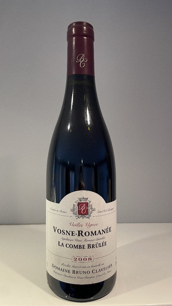 VOSNE ROMANEE LA COMBE BRULEE 2008 BRUNO CLAVELIER, Collections, Enlèvement ou Envoi, France