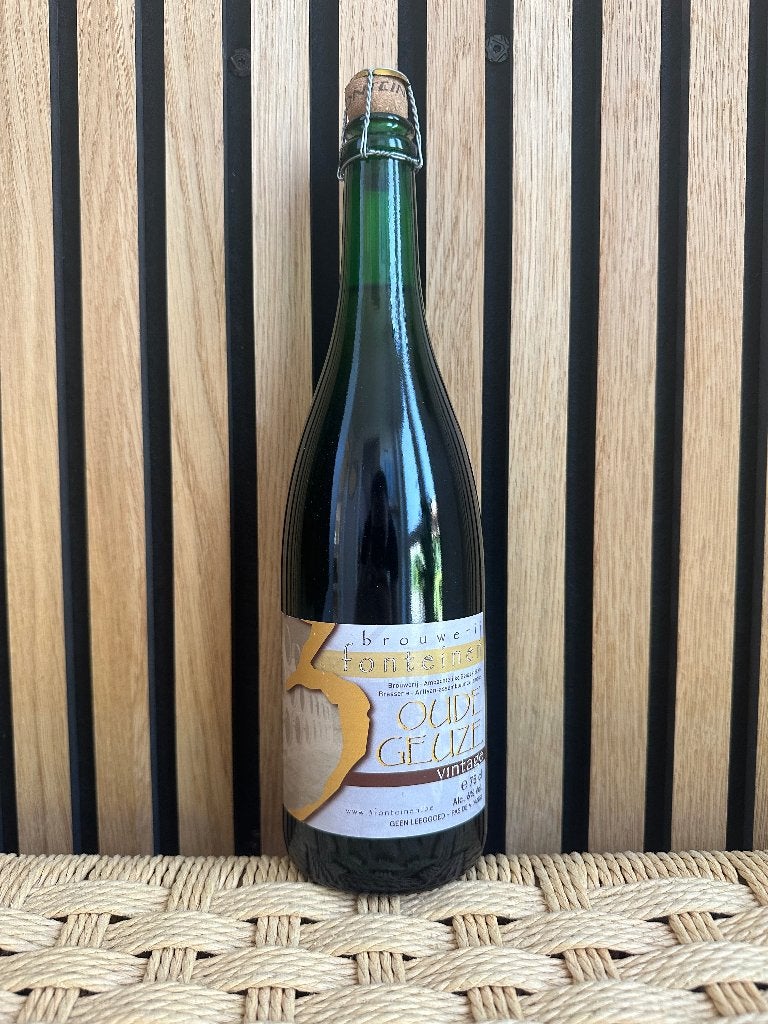 3 Fonteinen Oude Geuze Vintage 2014, Verzamelen, Verzenden, Nieuw, Flesje(s), Overige merken