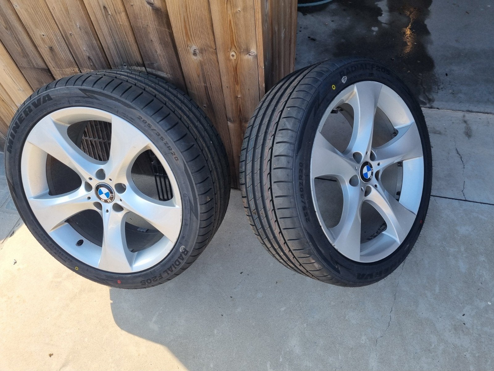 bmw velgen 20 inch met nieuwe banden, Ophalen, 20 inch, Band(en)